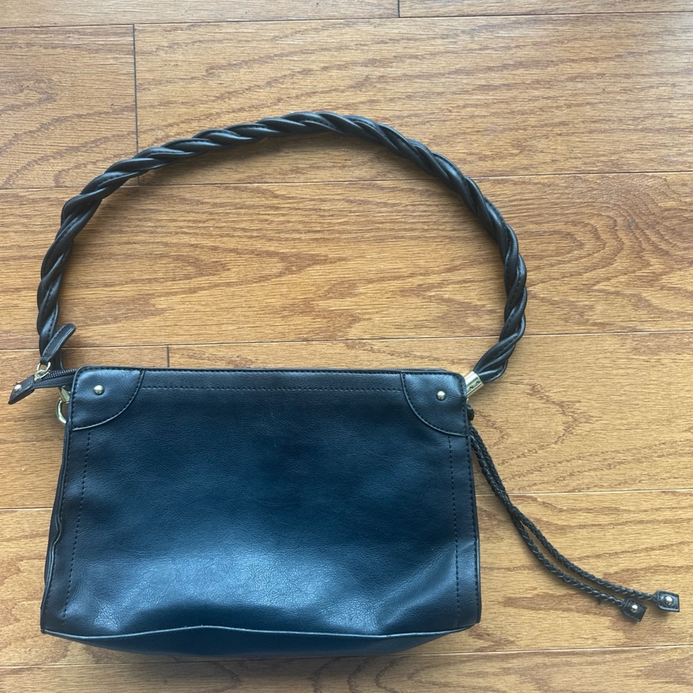 Relic Faux Black Leather handbag